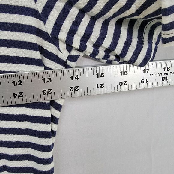 Mark D. Sikes White & Purple Striped 100% Cotton Shirt Short Sleeves Size S - Picture 8 of 8